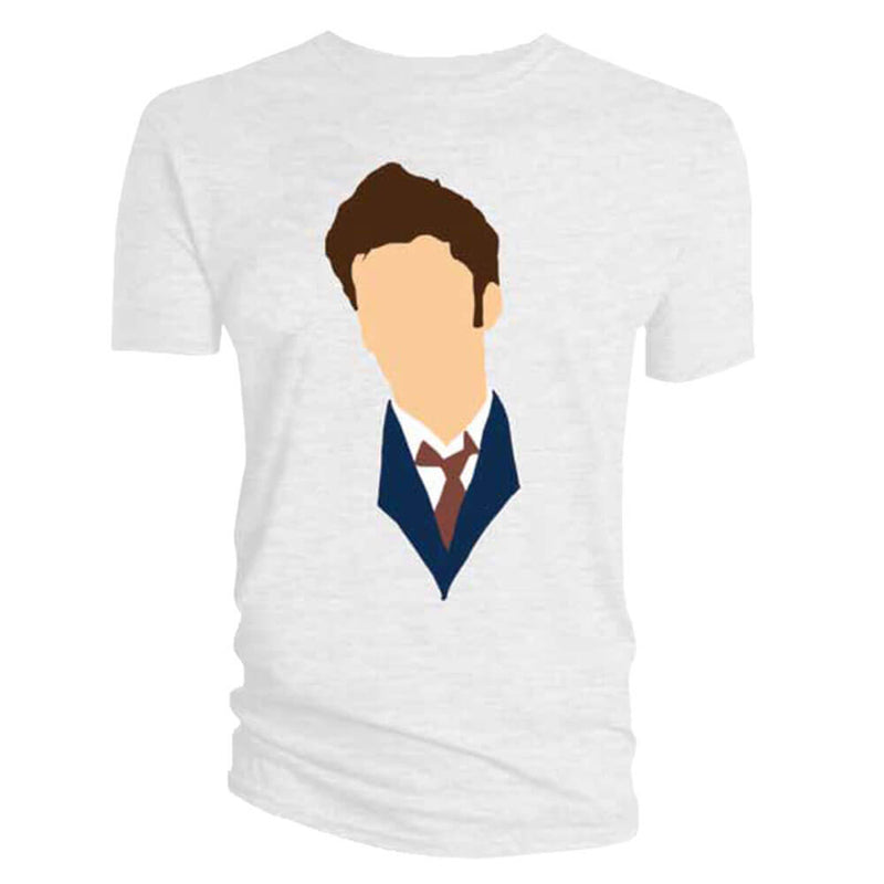 Doctor Who David Tennant Vektorkopf-T-Shirt