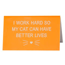 Say What Schreibtischschild groß