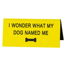 Say What Schreibtischschild klein