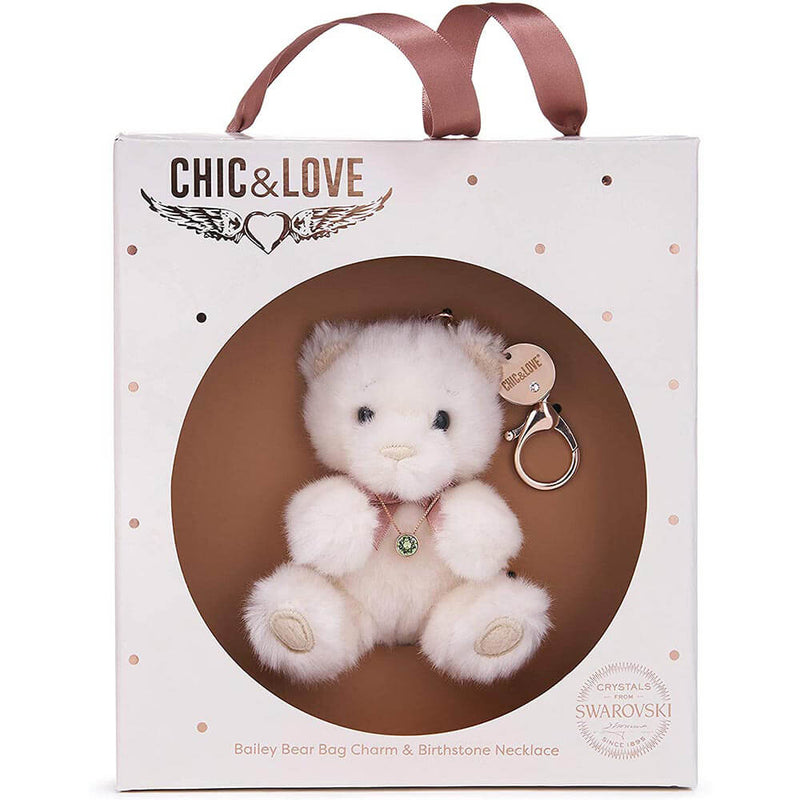 Chic &amp; Love Bailey Bear Taschenanhänger und Halskette