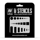 Vallejo Stencils Luftmarkierungen