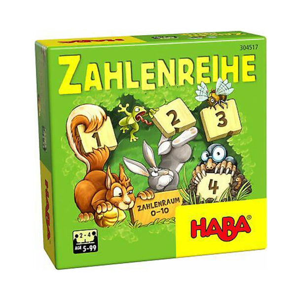 Number Sequence Zahlenreihe Board Game
