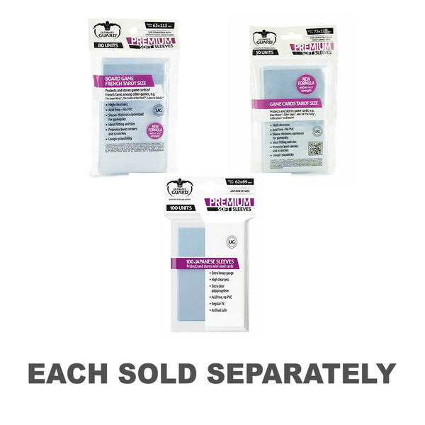 Ultimate Guard Premium Soft Sleeves