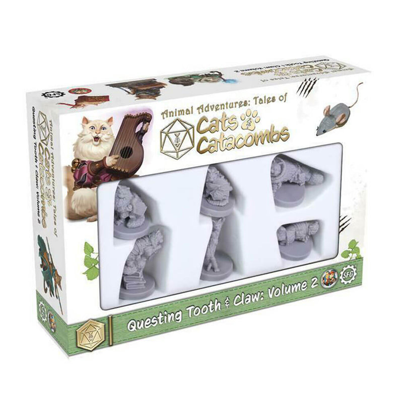 Katzen und Katakomben auf der Suche nach Tooth and Claw Minis