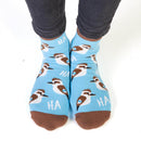 Füße sprechen Socken