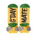 Füße sprechen Socken