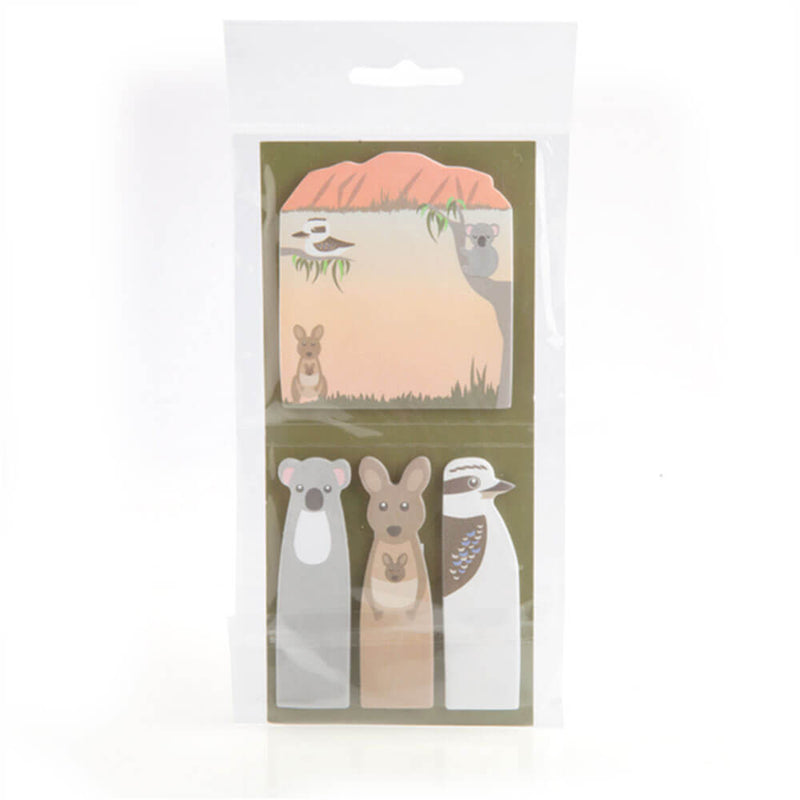 Blaue Bilby Haftnotizen