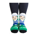 Füße sprechen Socken