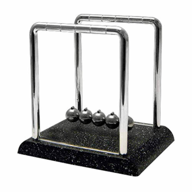 Newton's Cradle w/Marble Look Base