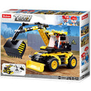 Model Bricks Town Excavator/Lifter 195pcs