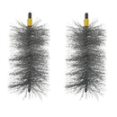Gal Crimp Wire Brush Head for Flue Brush Kits