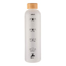 Avanti Drink More Velvet Glass 1L Bottle (Frosted White)