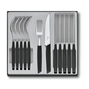 Victorinox Besteck Modernes Tischset (Schwarz)
