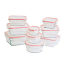 Glasslock Ofenfestes Mix-Set aus gehärtetem Glas