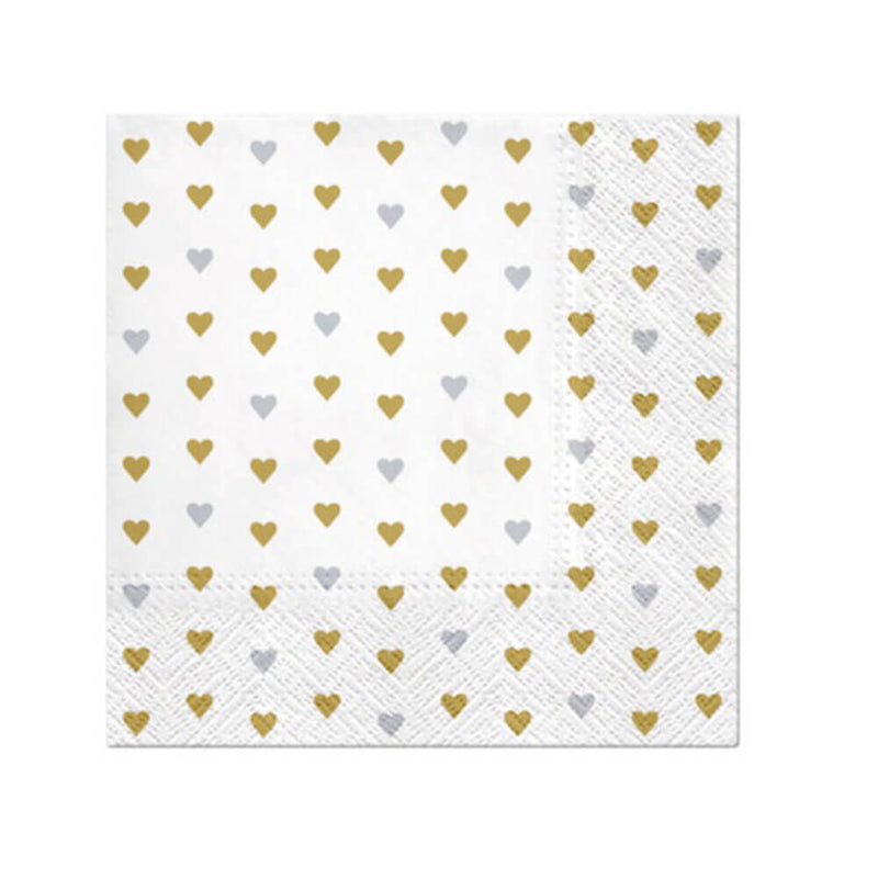  Pfoten-Lunchserviette, 33 cm (20 Stück)