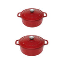 Chasseur Round French Oven (Federation Red)