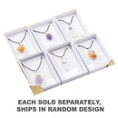 British Fossils Crystal Point Pendant (1pc Random Style)