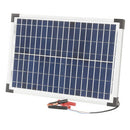 12V Monocrystalline Solar Panel with Clips/Lead