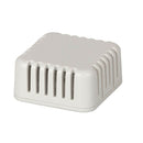 Graue, belüftete ABS-Gehäusebox