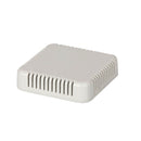 Graue, belüftete ABS-Gehäusebox