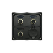 Panel with Dual USB Socket 4.2A