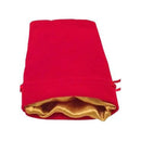 MDG Würfelbeutel aus Samt (mit Goldsatin-Futter)