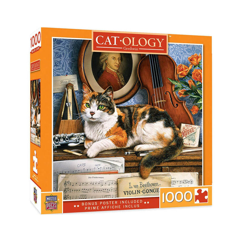 Meisterwerke Puzzle Cat-ology (1000 Teile)