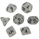 D7 Die Set Würfel Frosted Poly (7 Würfel)