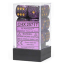 W6 Würfel gesprenkelt 16mm (12 Würfel)