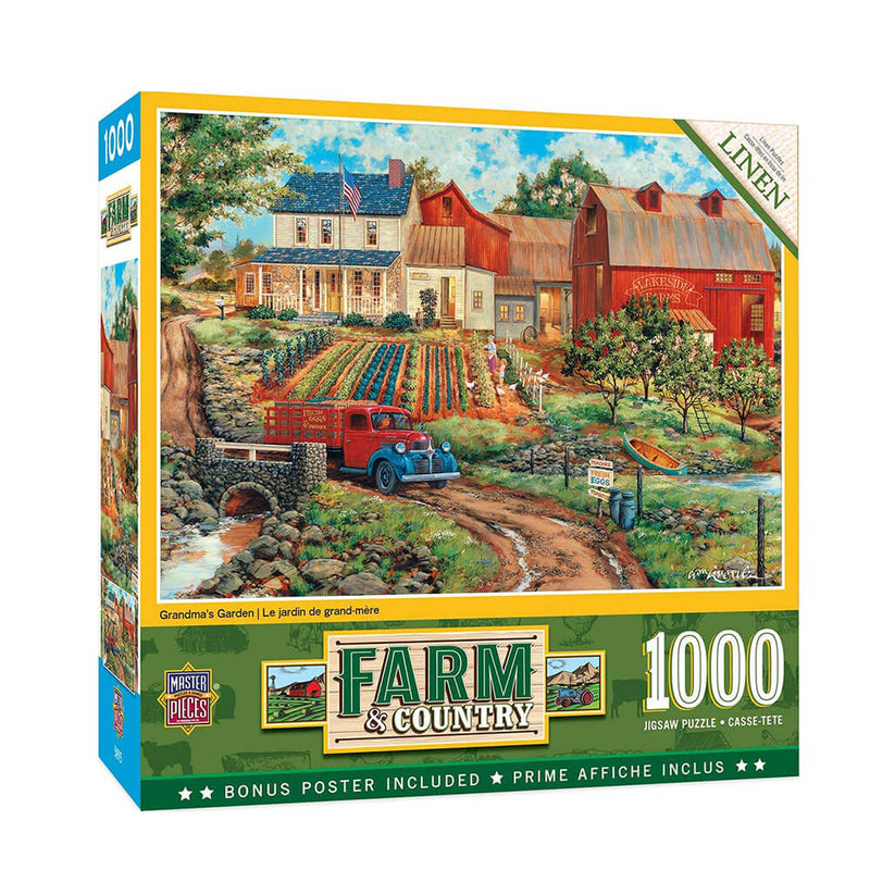 Meisterwerke Puzzle Farm &amp; Land (1000)
