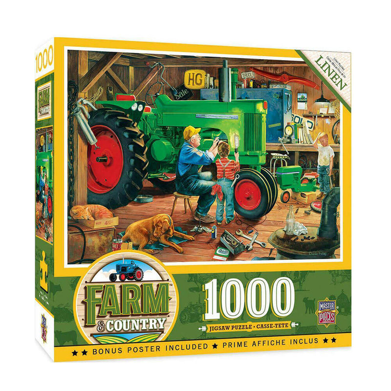 Meisterwerke Puzzle Farm &amp; Land (1000)