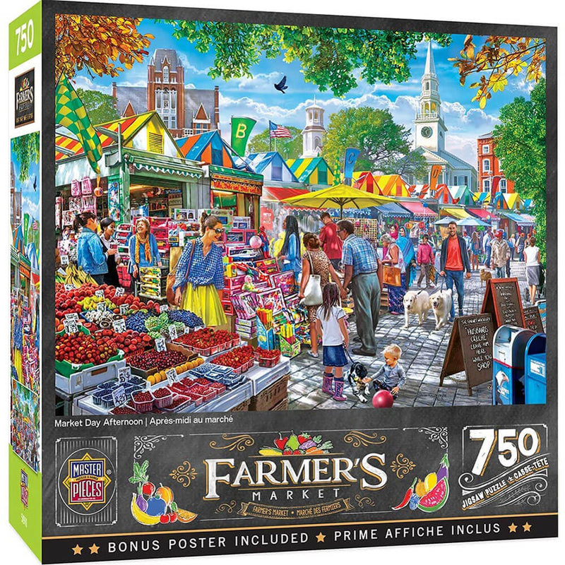 MasterPieces Bauernmarkt-Puzzle, 750 Teile