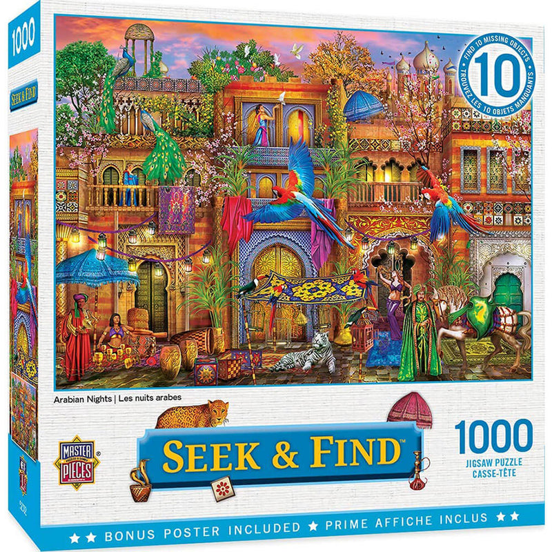 MasterPieces Suchen &amp; Finden 1000-Teile-Puzzle
