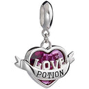 Harry Potter Silber Liebestrank Charm mit Kristall
