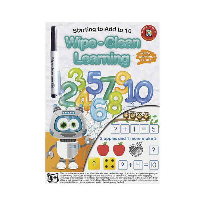 Lernen kann Spaß machen Schreib- und Wisch-Lernset