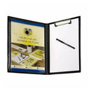 Marbig Insert Clip Folder mit expandierbarer Tasche