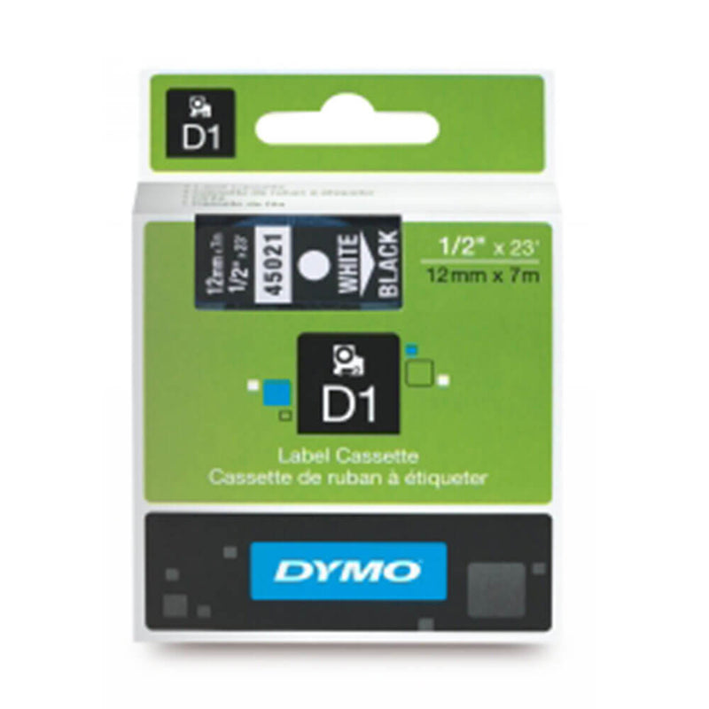 Dymo D1 Bandetikett 12 mm x 7 m