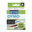 Dymo D1 Bandetikett 19 mm x 7 m