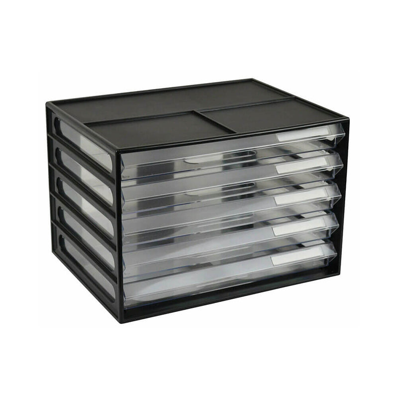 Italplast Dokumentenschrank mit 5 Schubladen A4