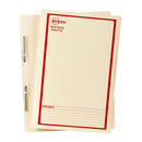 Avery Spring Spiral Buff Foolscap (25pk)