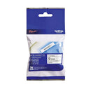 Brother P-touch Tape Label Schwarz auf Weiß