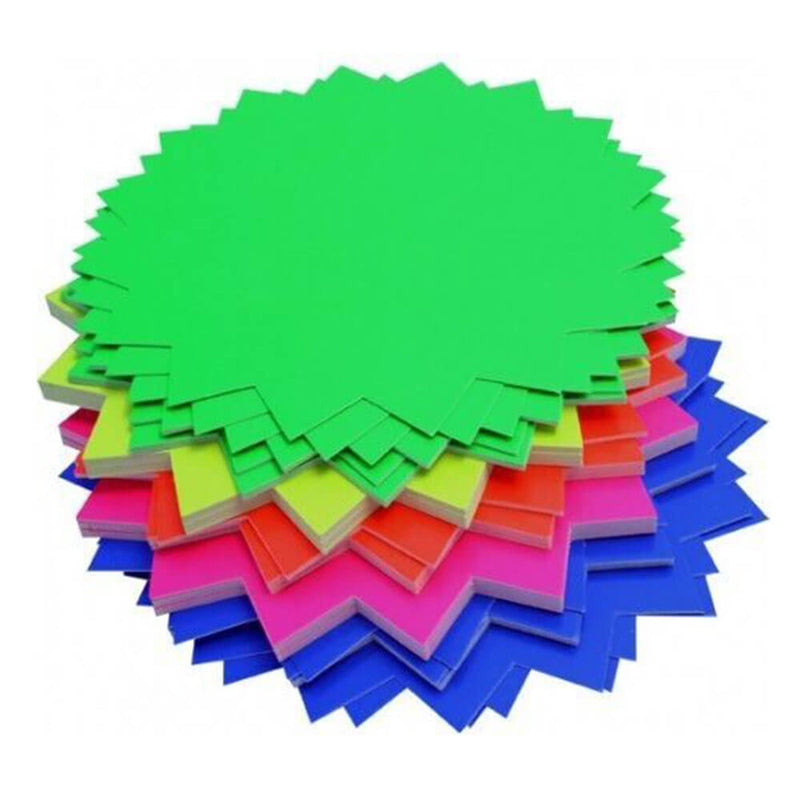 Rainbow Starburst einseitiger Karton, 300 g/m², 60 Stück