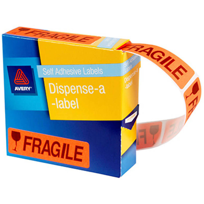 Avery selbstklebende Etiketten 125 Stück (19 x 64 mm)