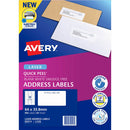Avery Laser Quick Peel Adressetiketten