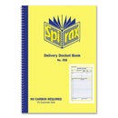 Spirax Carbonless Delivery Book (Pack of 10)