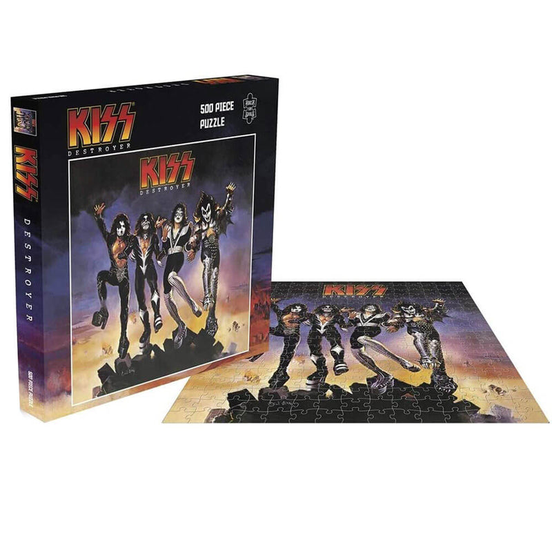 Steinsägen KISS Puzzle (500 Teile)